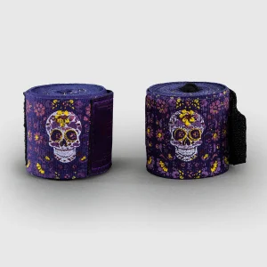 Vendas de boxeo Venum Santa Muerte Violeta