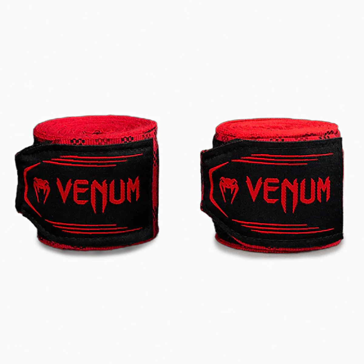 Vendas de boxeo Venum Tartan Rojo