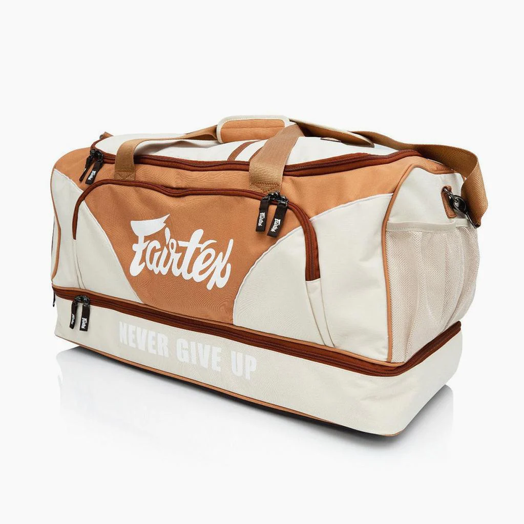 Bolso de gimnasio Fairtex BAG2 Caqui-naranja - Imagen 5