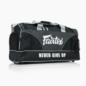 Bolso de gimnasio Fairtex BAG2 Negro-gris