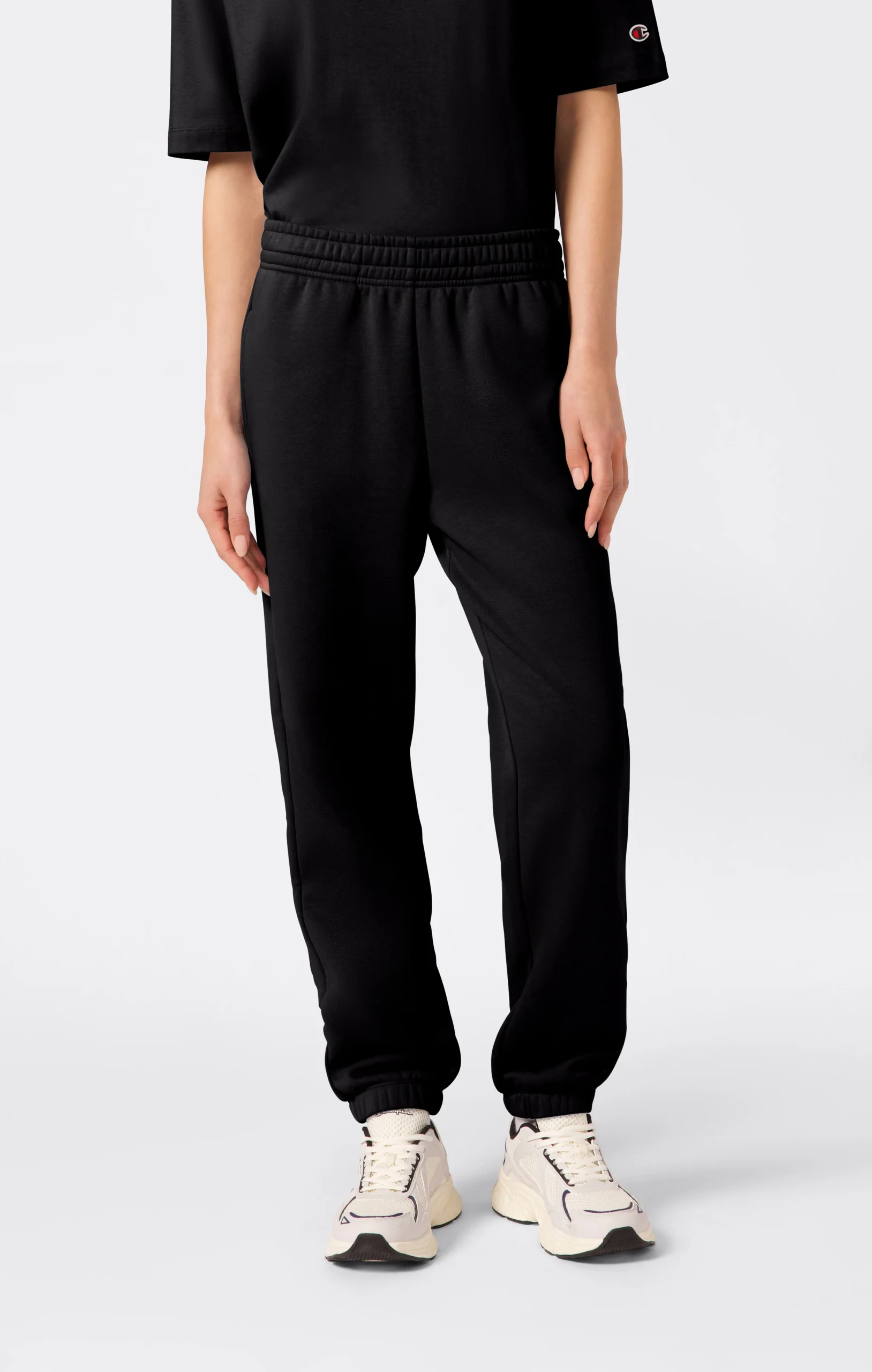 Women’s Elastic Cuff Fleece Joggers Icons