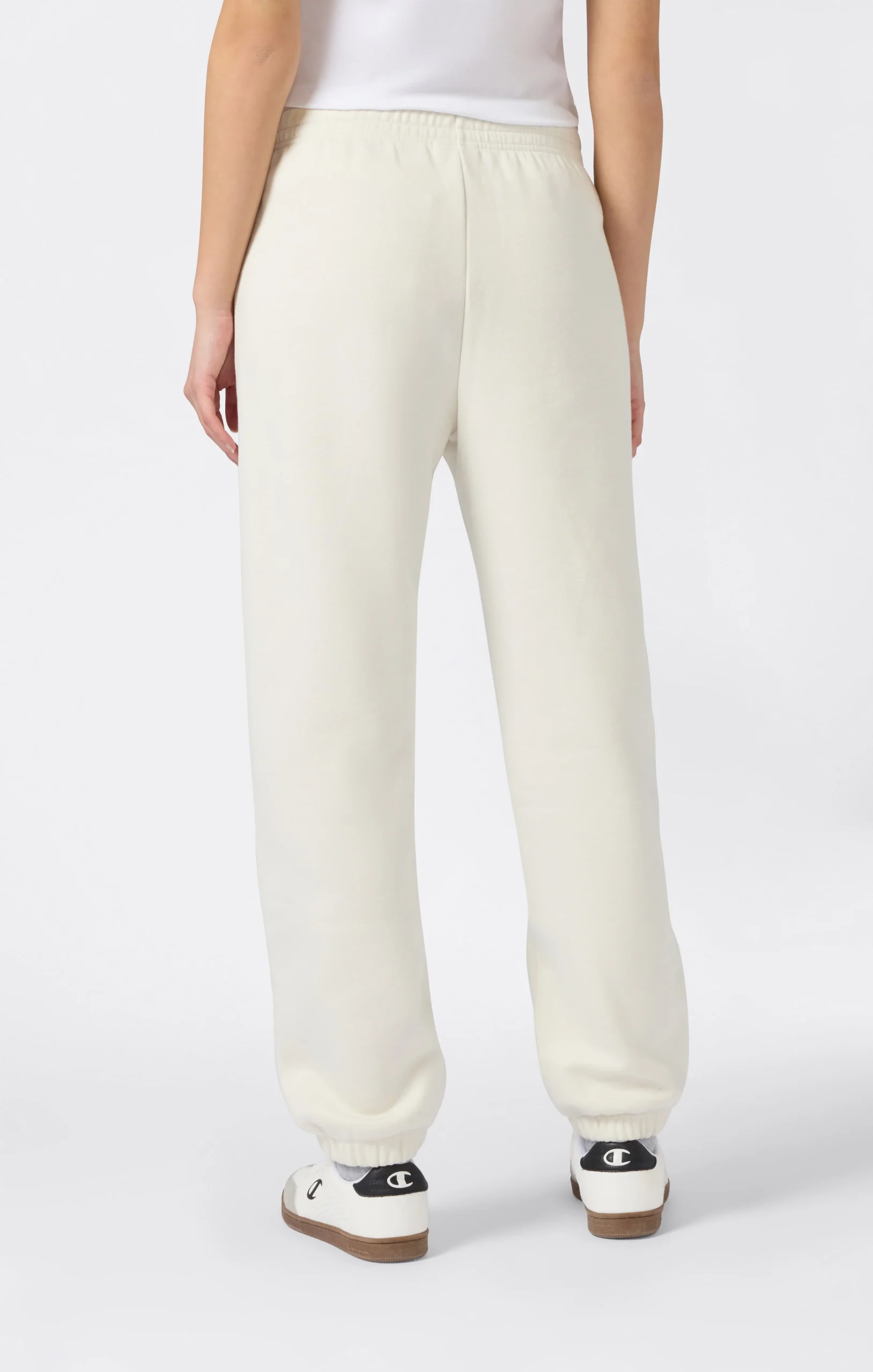 Women’s Elastic Cuff Fleece Joggers Icons - Imagen 4