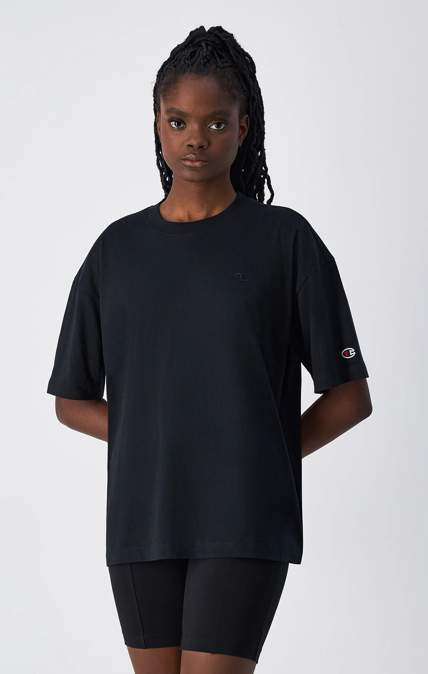 Women’s Oversized Fit Light Short Sleeve Tee Icons