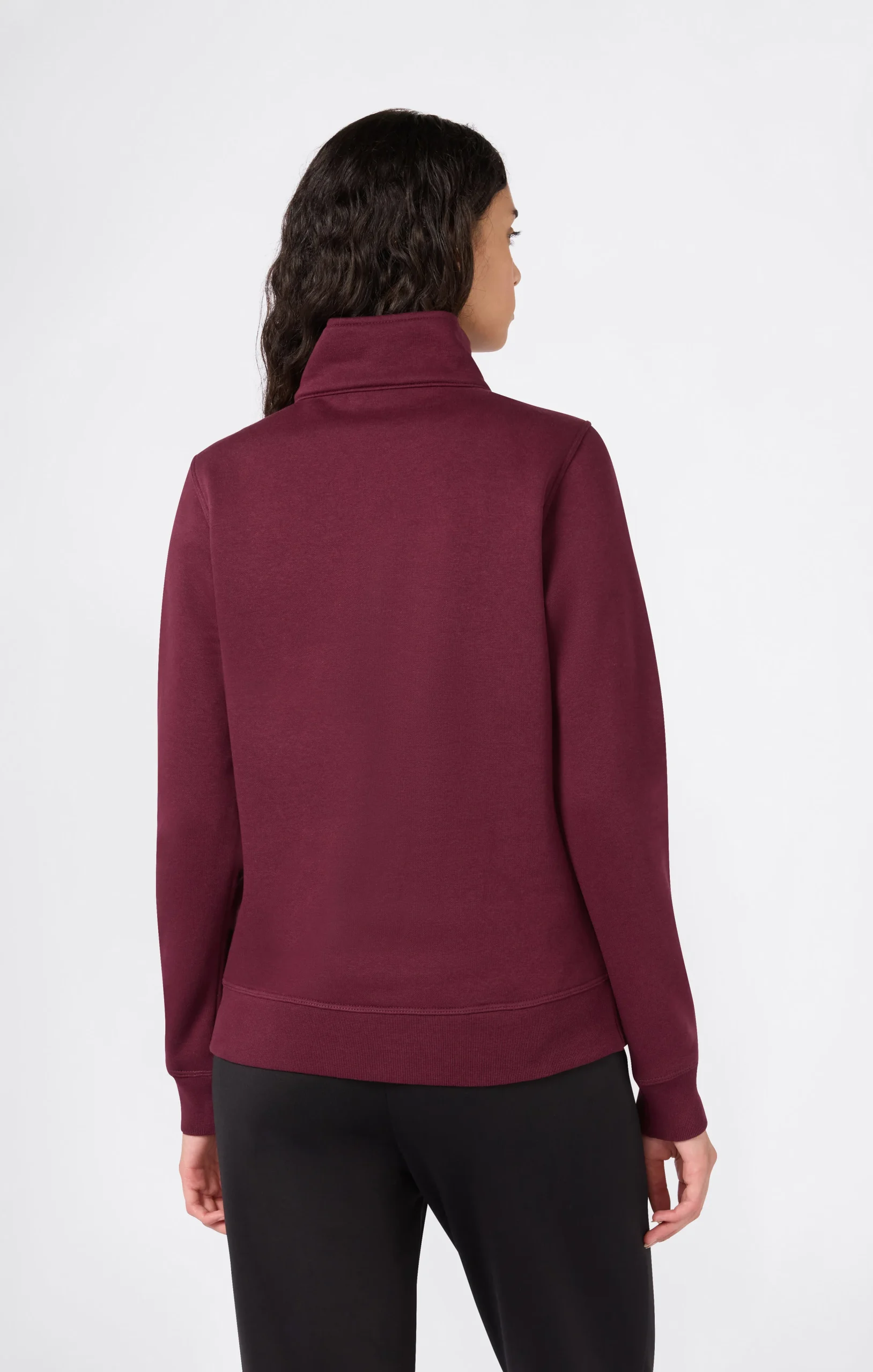 Women’s Half Zip Fleece Sweatshirt Icons - Imagen 5