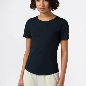 Women's Ribbed Slim Fit C-Tech T-Shirt