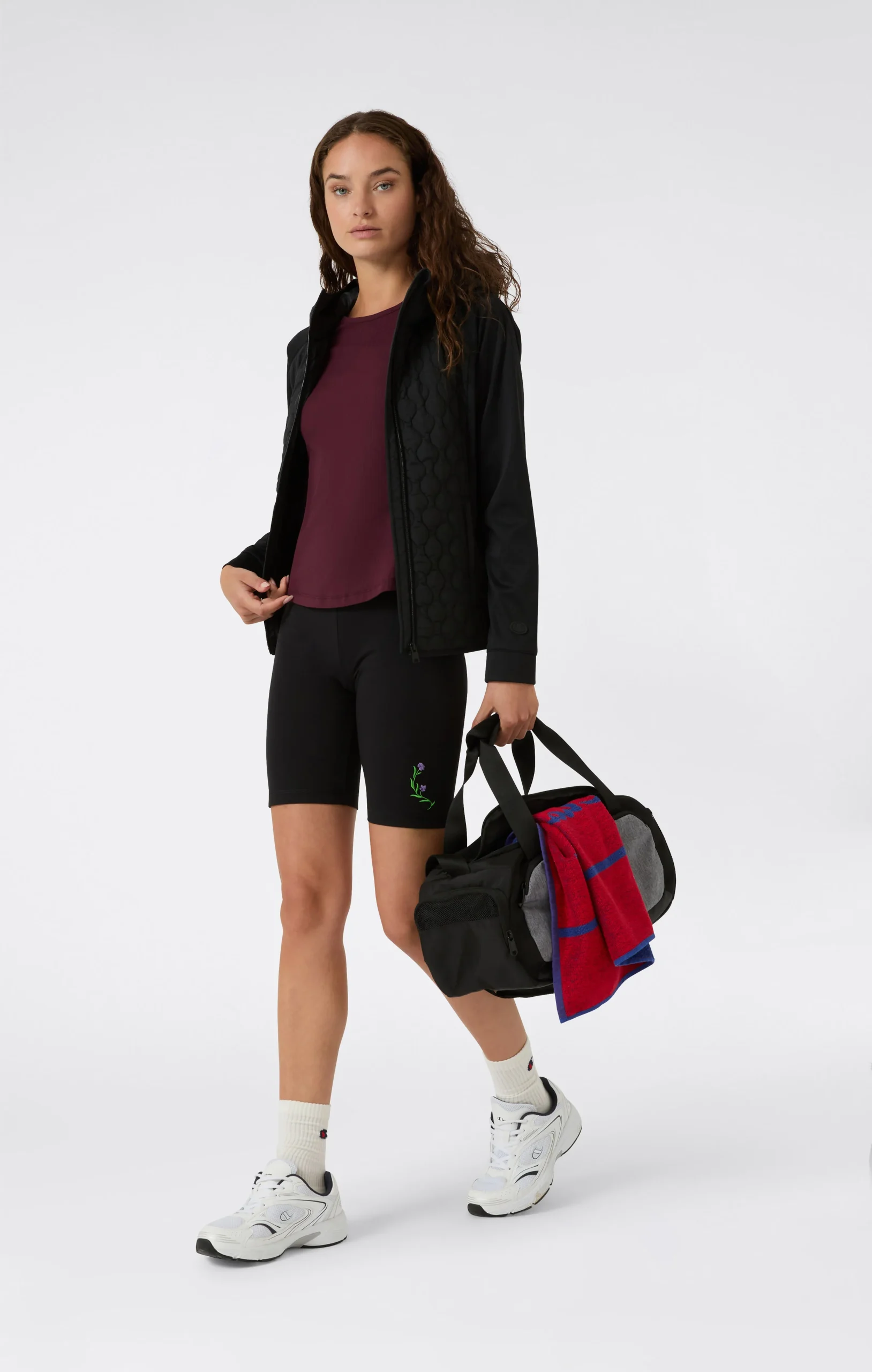 Women's Ribbed Slim Fit C-Tech T-Shirt - Imagen 3