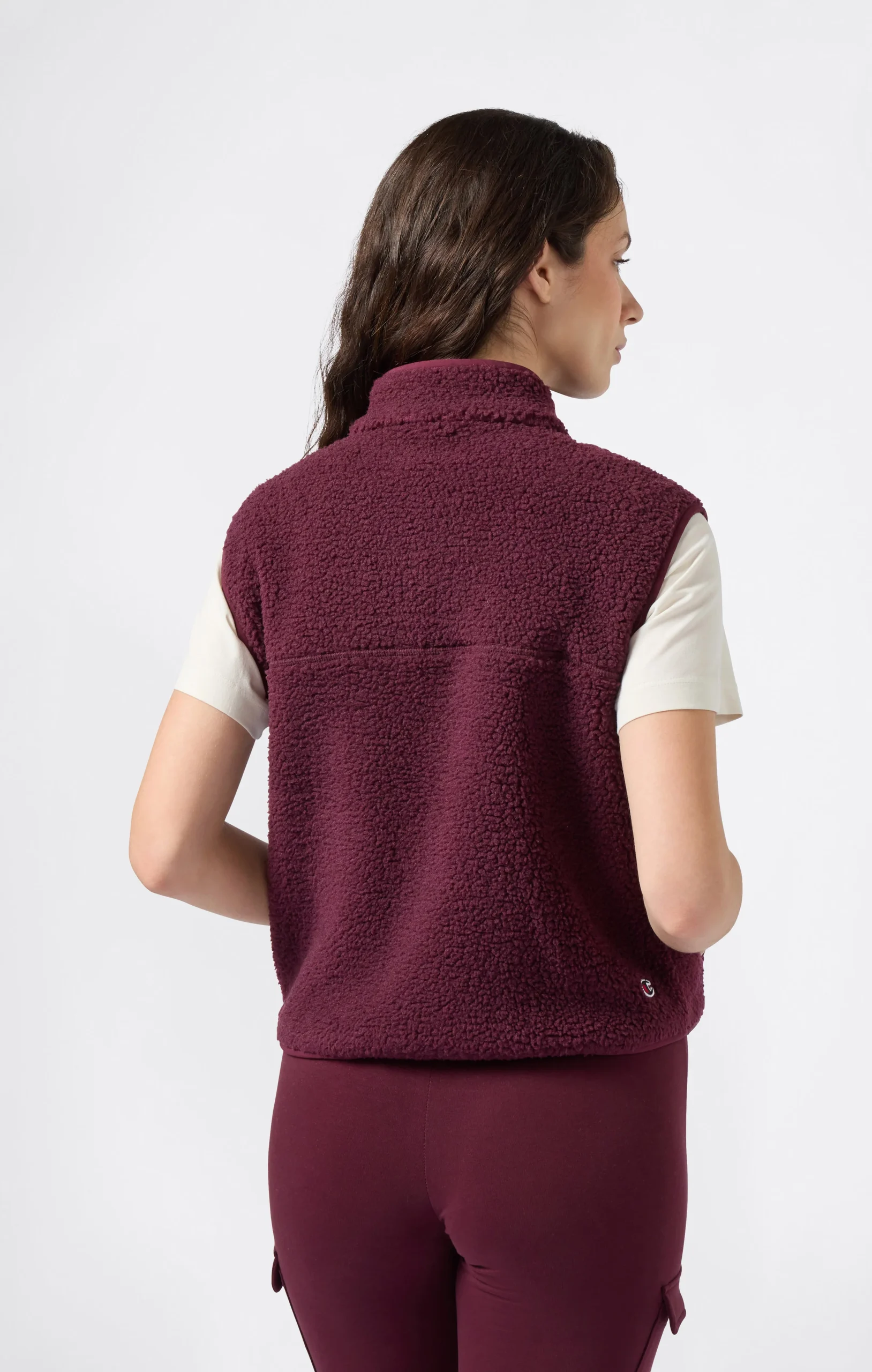 Women’s Slim Fit Polar Teddy Vest - Imagen 5