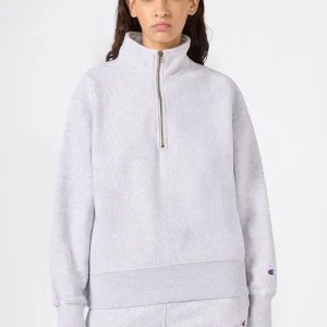 Women’s Heavyweight Half-Zip Fleece Sweatshirt Reverse Weave