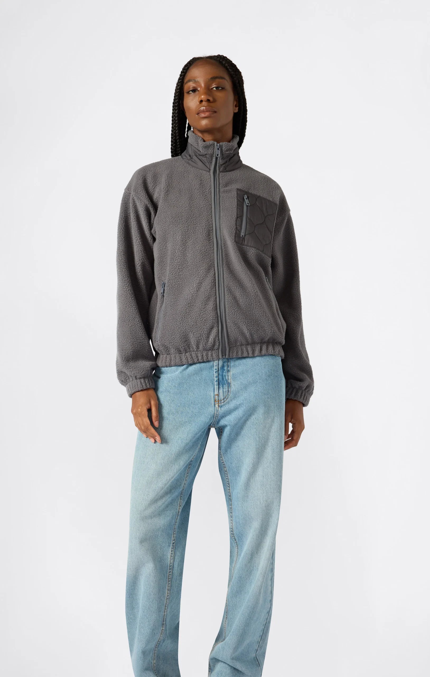 Women's Full Zip Polar Jacket