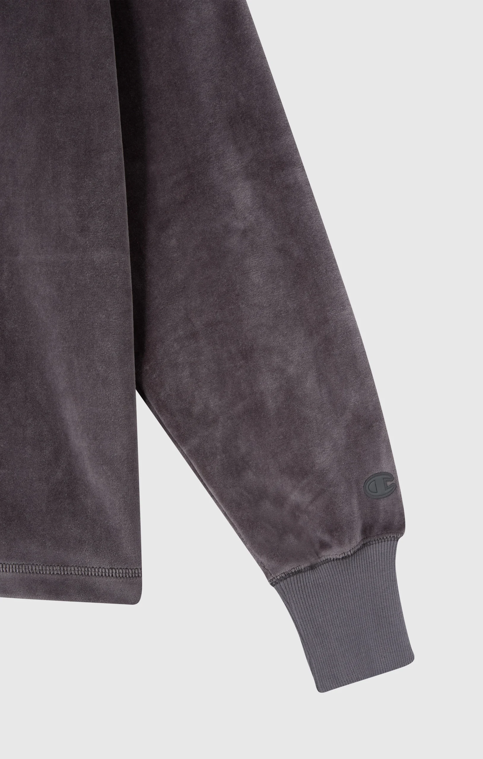 Women's Velour Half Zip Sweatshirt - Imagen 8