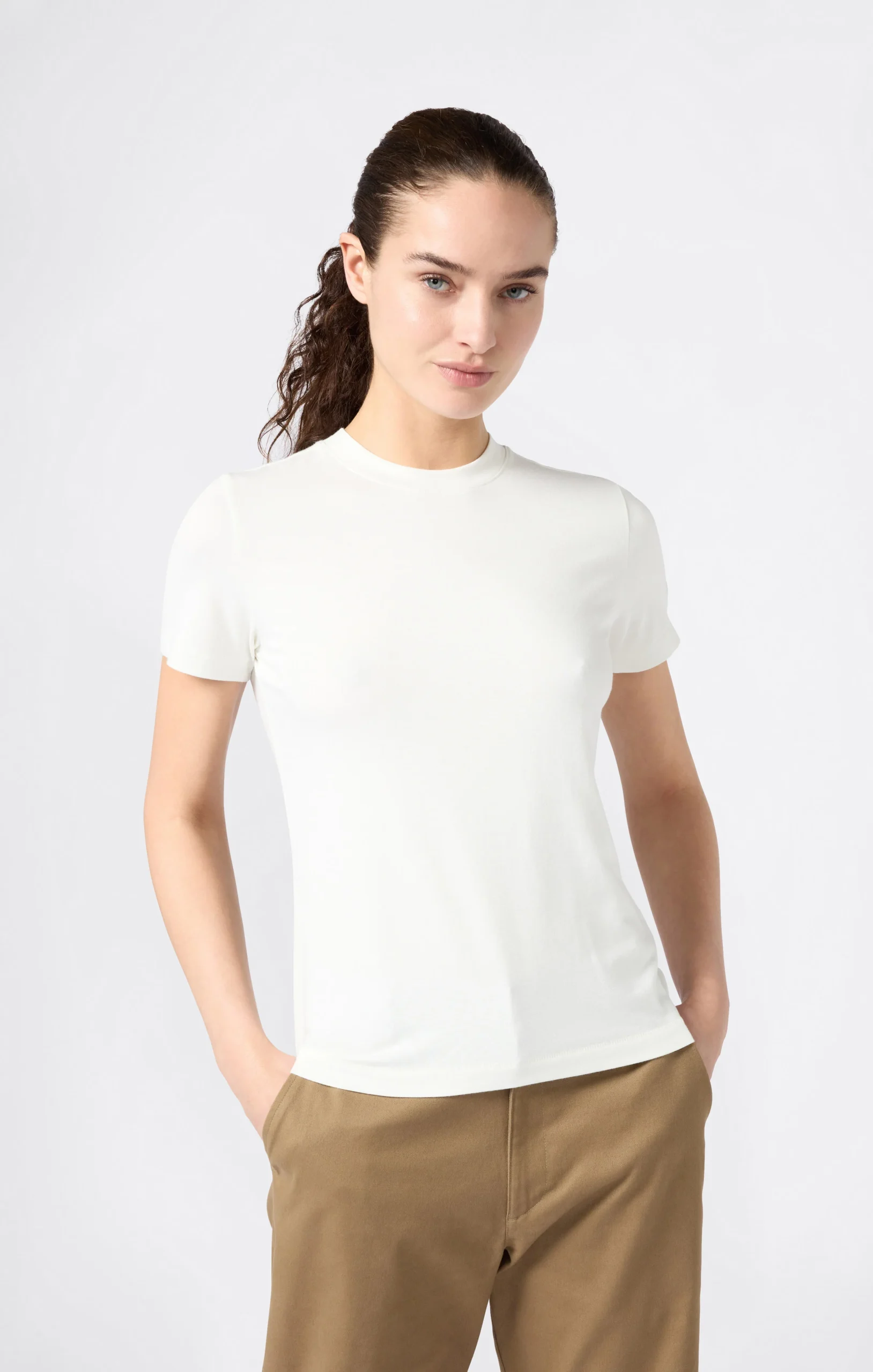 Women’s Slim Fit Stretch Jersey T-Shirt