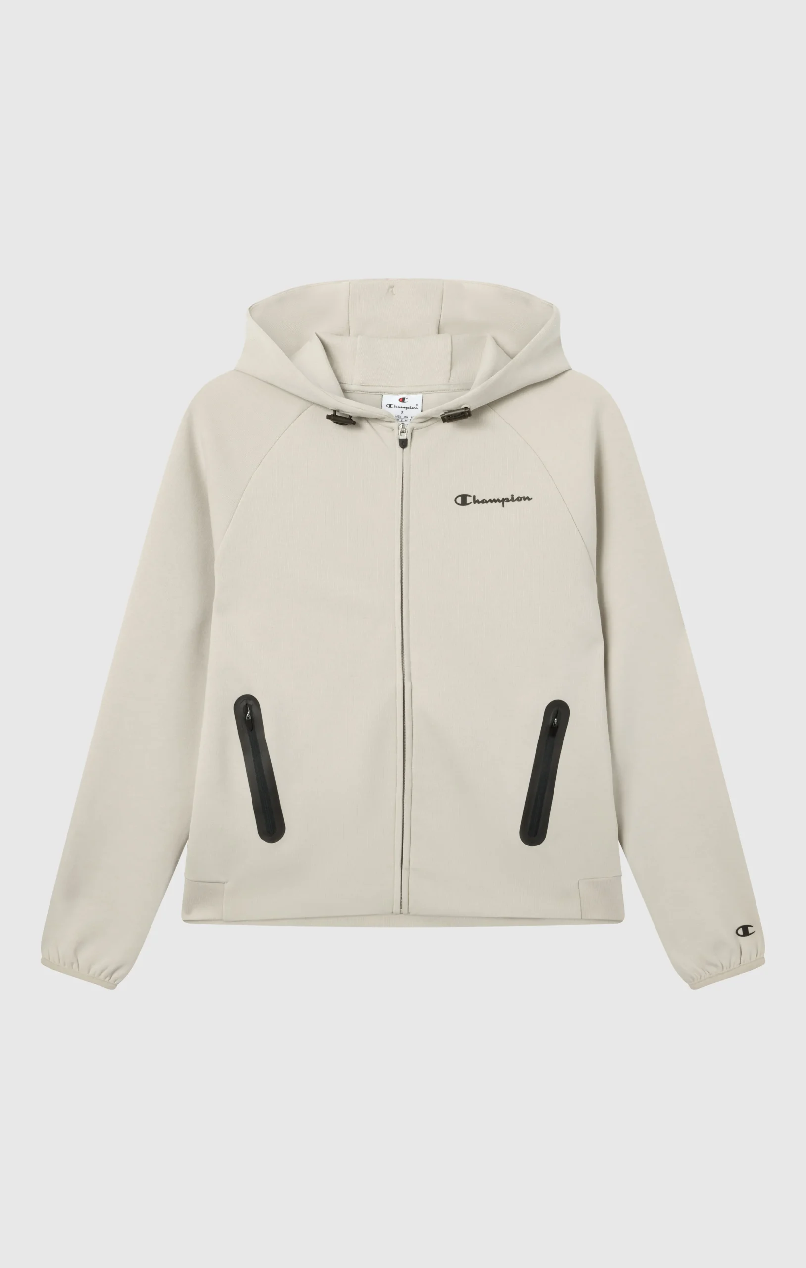 Women’s Full Zip Hoodie Stretch Poly-Cotton Sweatshirt C-Tech - Imagen 7