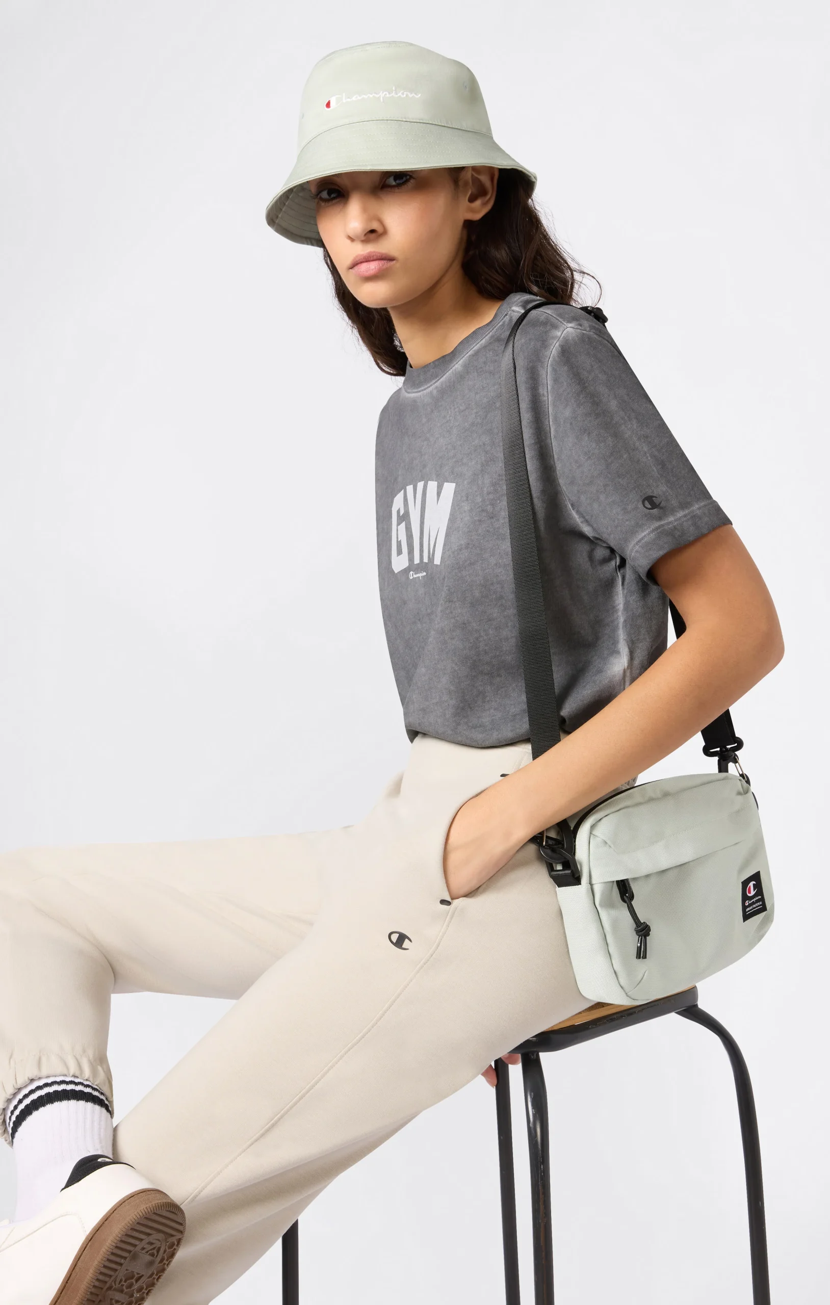 Women’s Stretch Pants with Elastic Cuffs C-Tech - Imagen 4