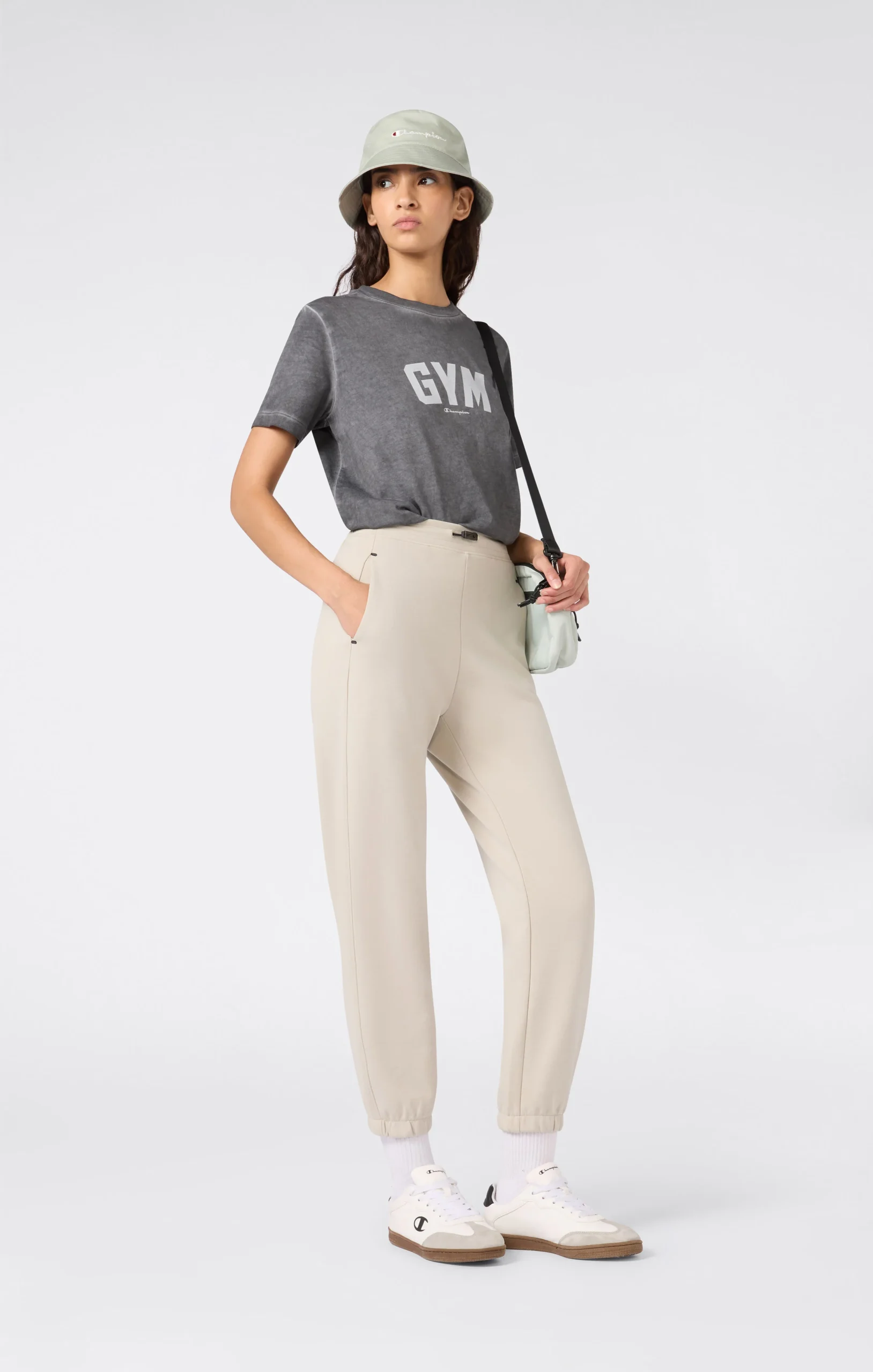 Women’s Stretch Pants with Elastic Cuffs C-Tech - Imagen 3