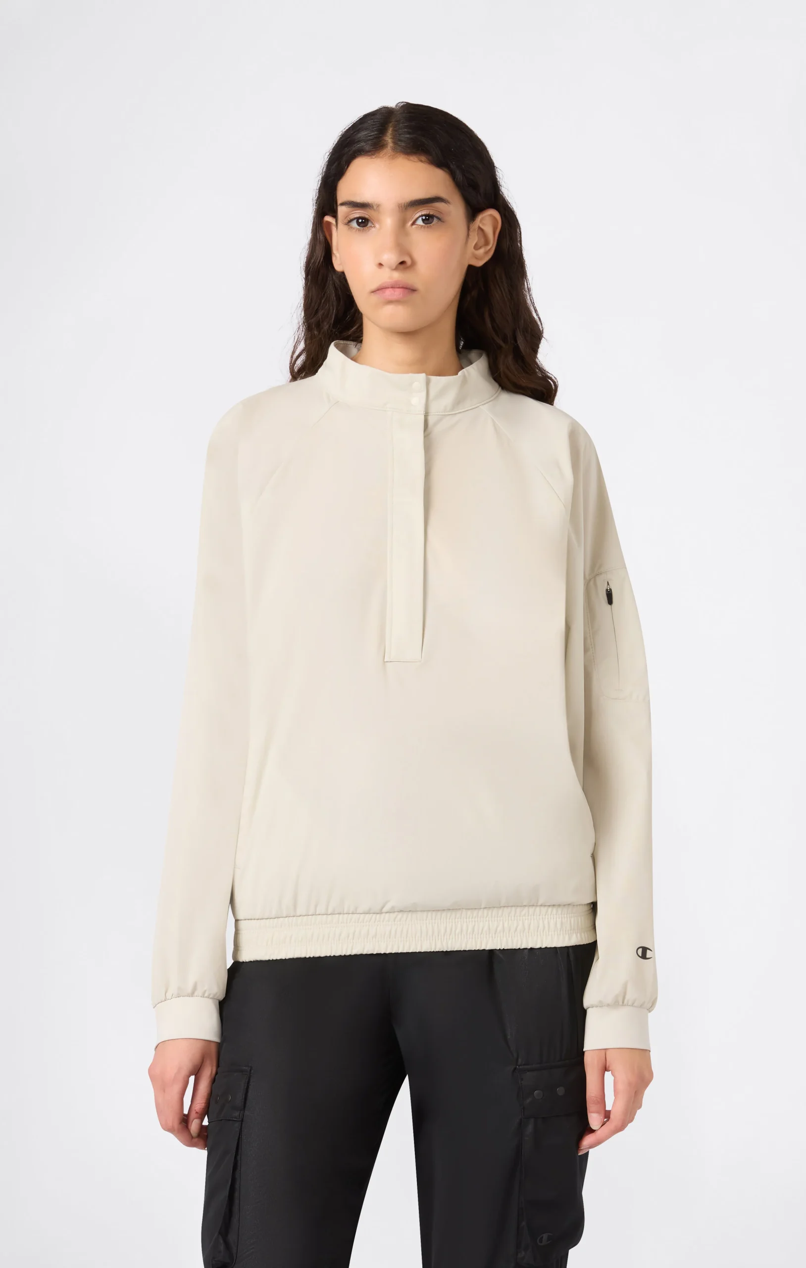 Women’s Half Zip Ultra Light Woven Top