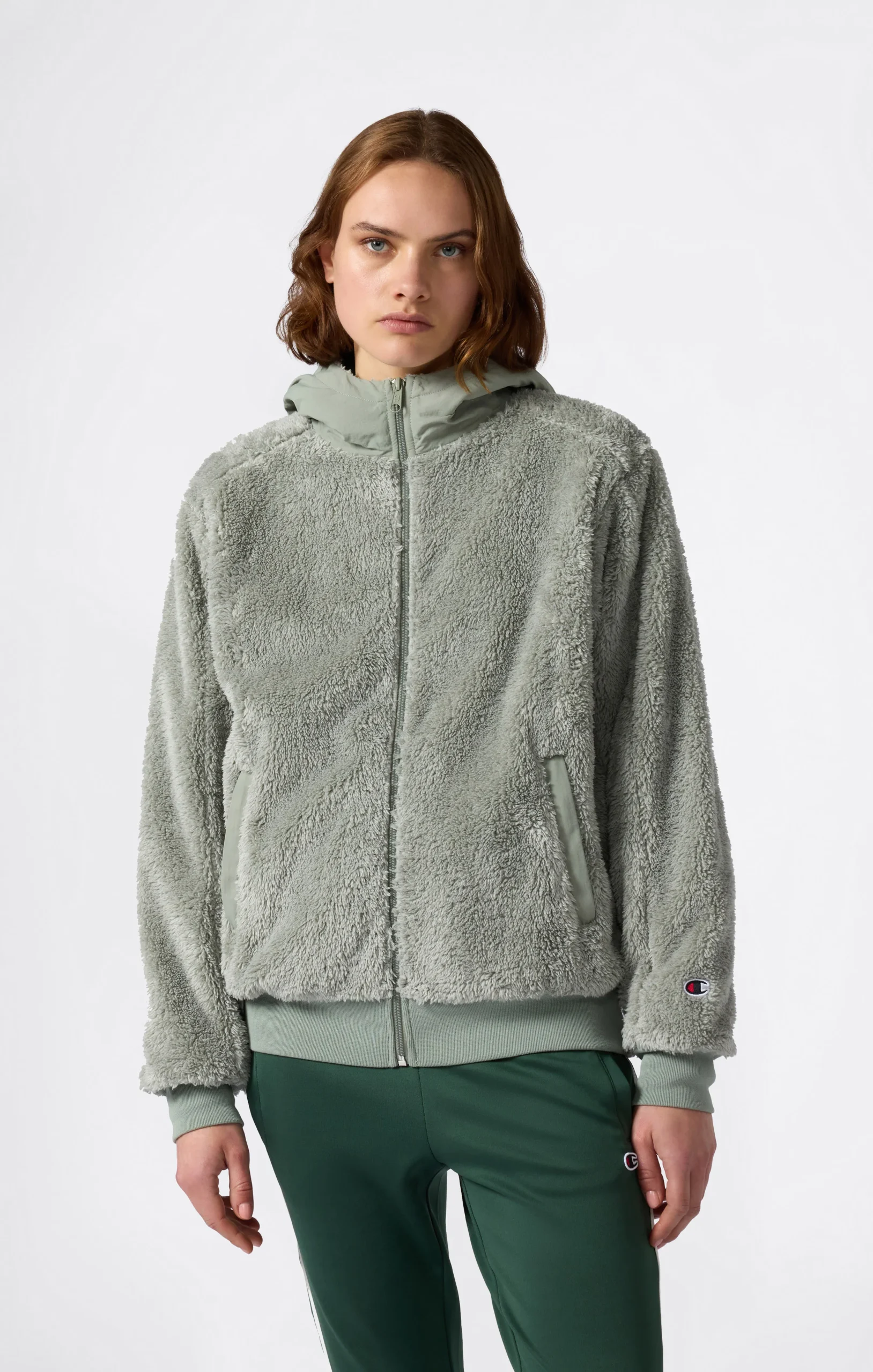 Women’s Polar Teddy Full-Zip Hoodie