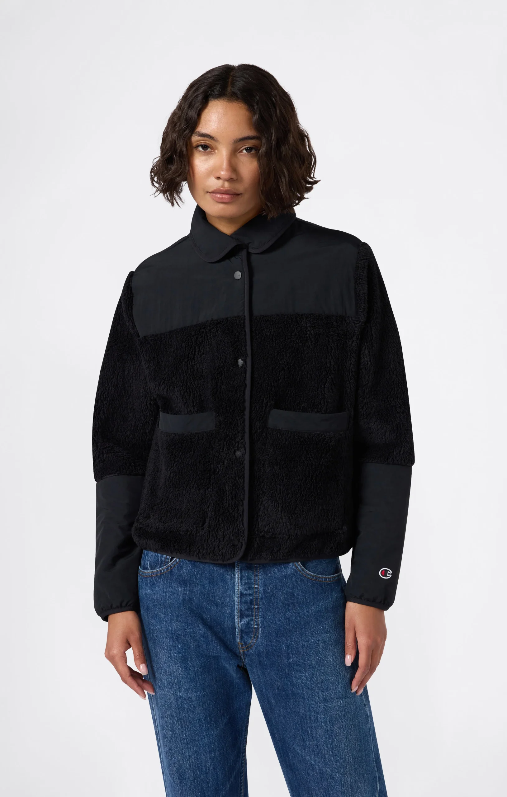 Women’s Polar Jacket with Button Closure