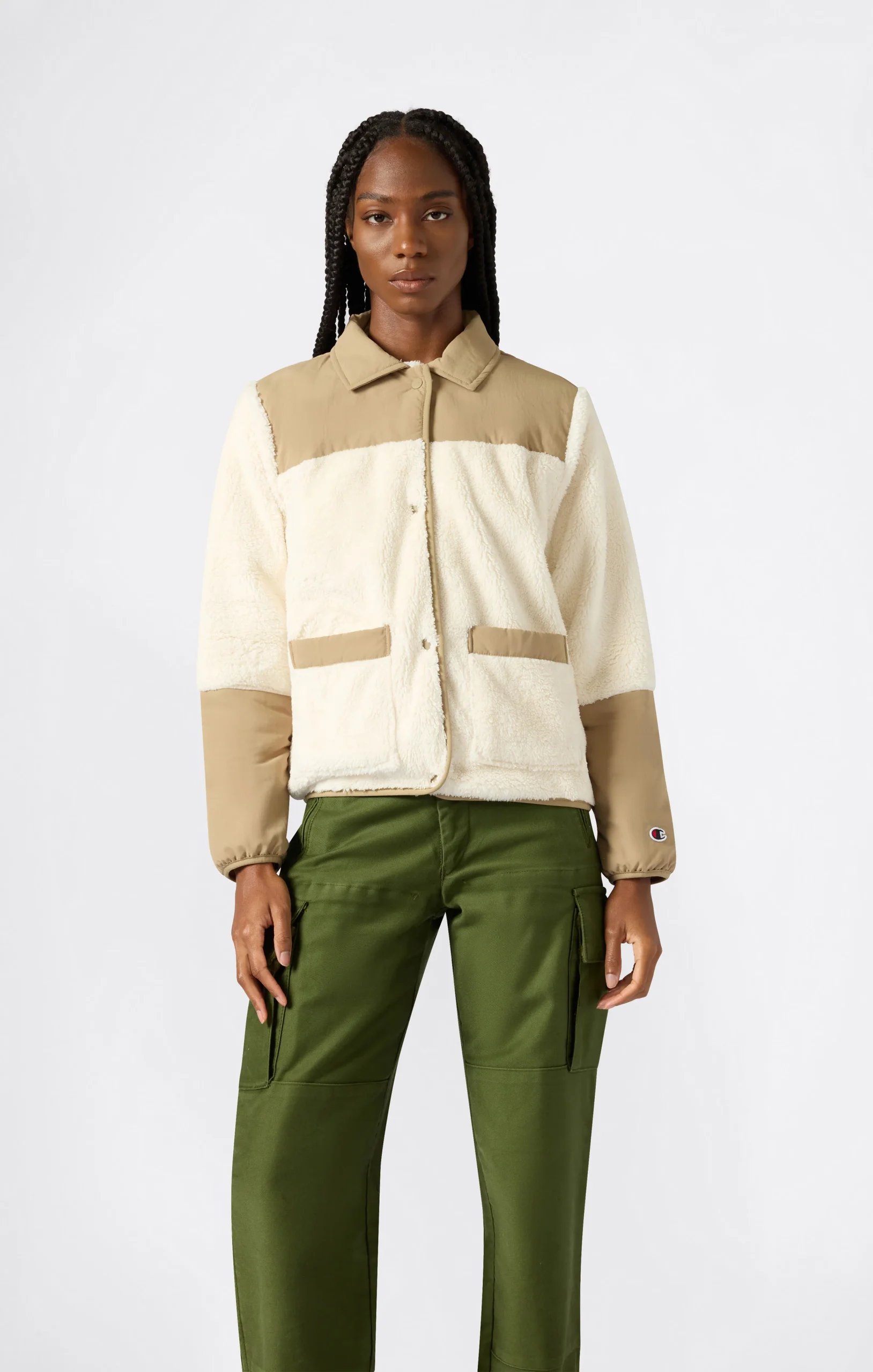 Women’s Polar Jacket with Button Closure