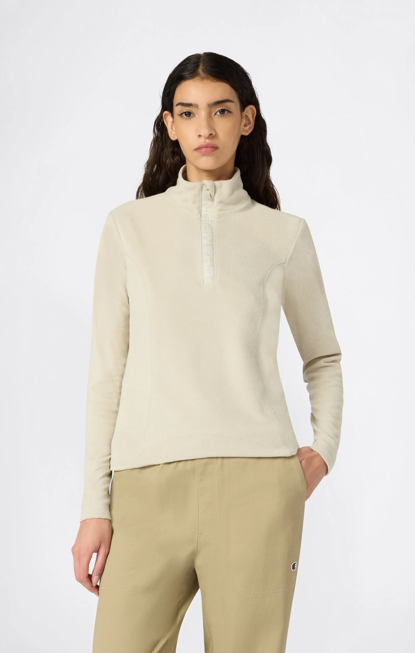Women’s Micro Polar Fleece Half Zip Top