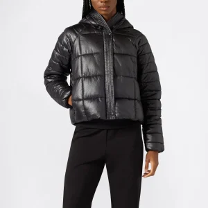 Women’s Shiny Hooded Puffer Jacket