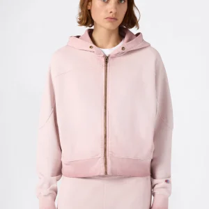 Women’s Washed Full Zip Heavyweight Sweatshirt Hoodie Time Capsule