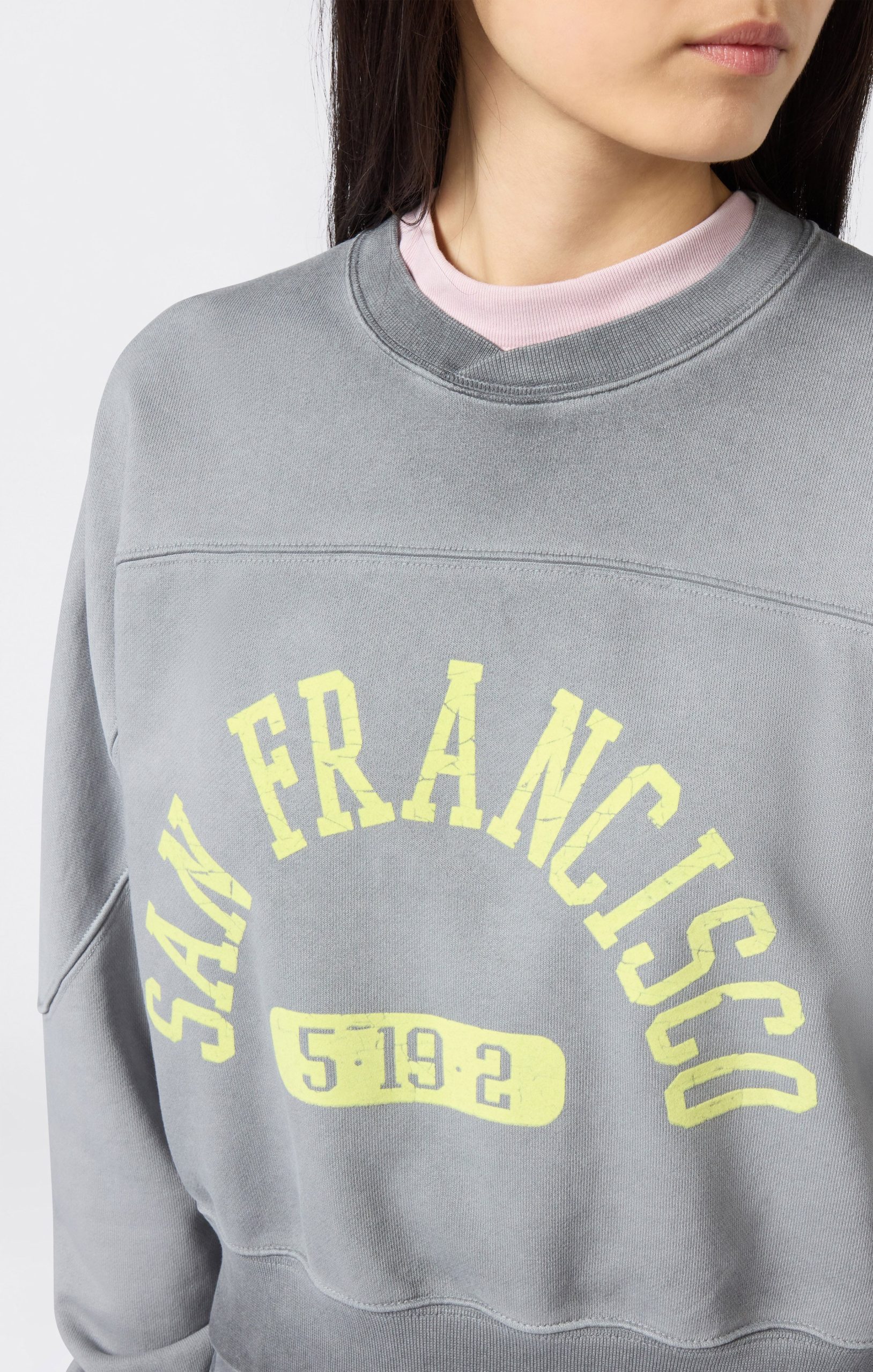 Women’s Washed Heavyweight Crewneck Sweatshirt Time Capsule - Imagen 4