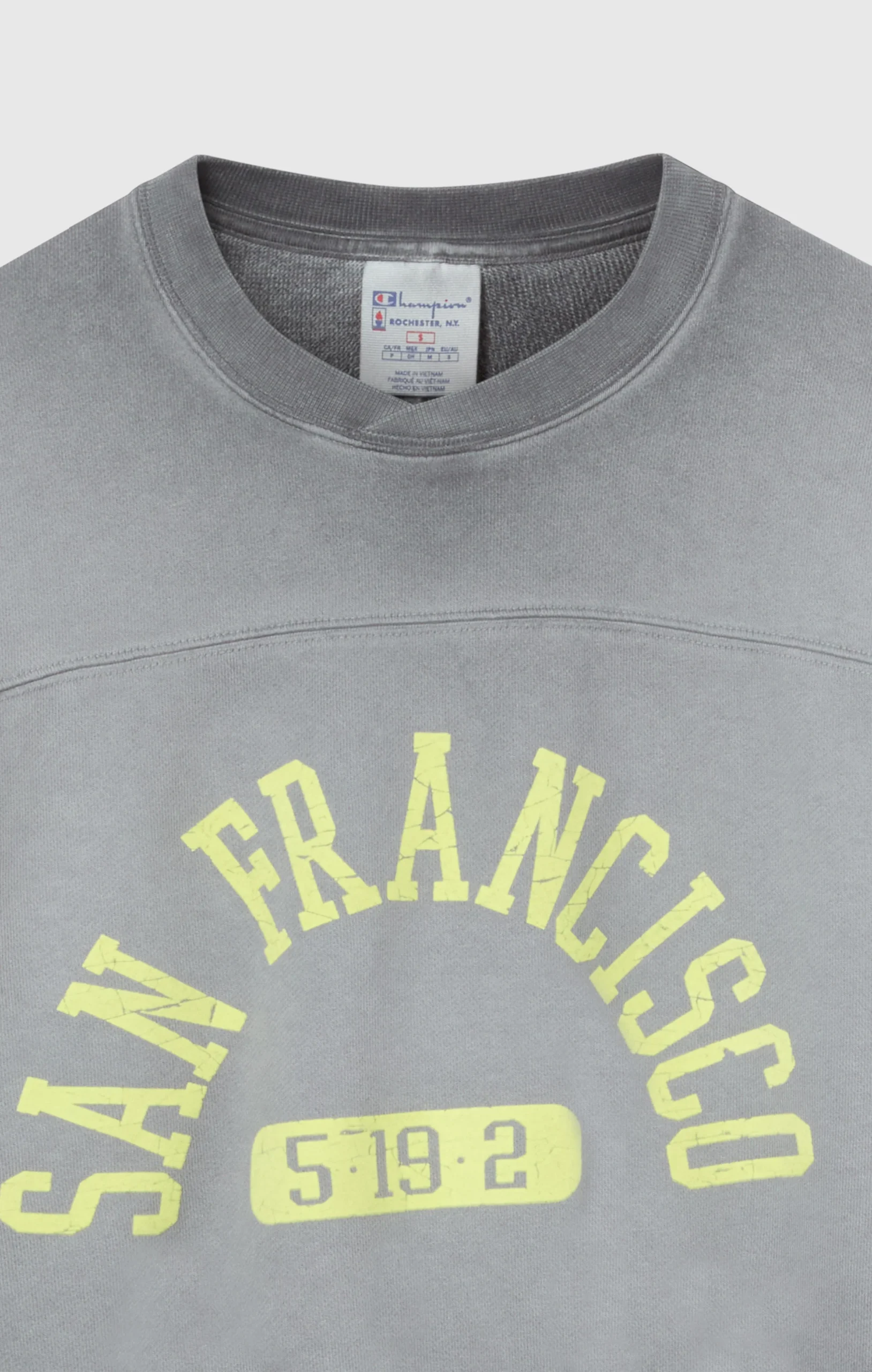 Women’s Washed Heavyweight Crewneck Sweatshirt Time Capsule - Imagen 8