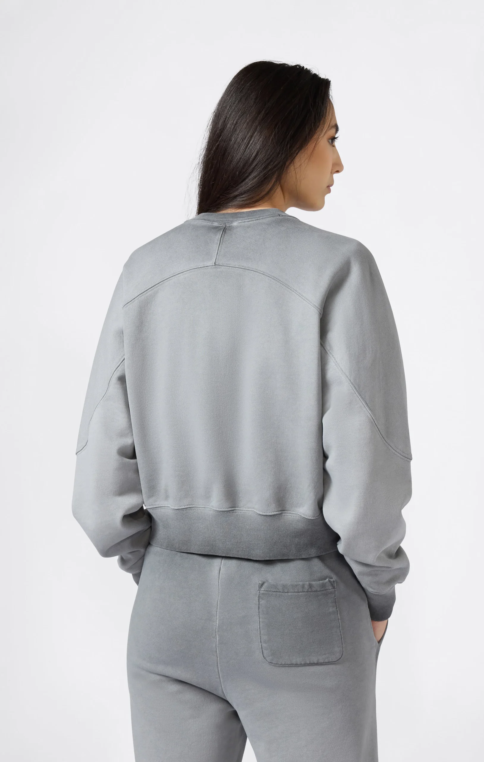 Women’s Washed Heavyweight Crewneck Sweatshirt Time Capsule - Imagen 3