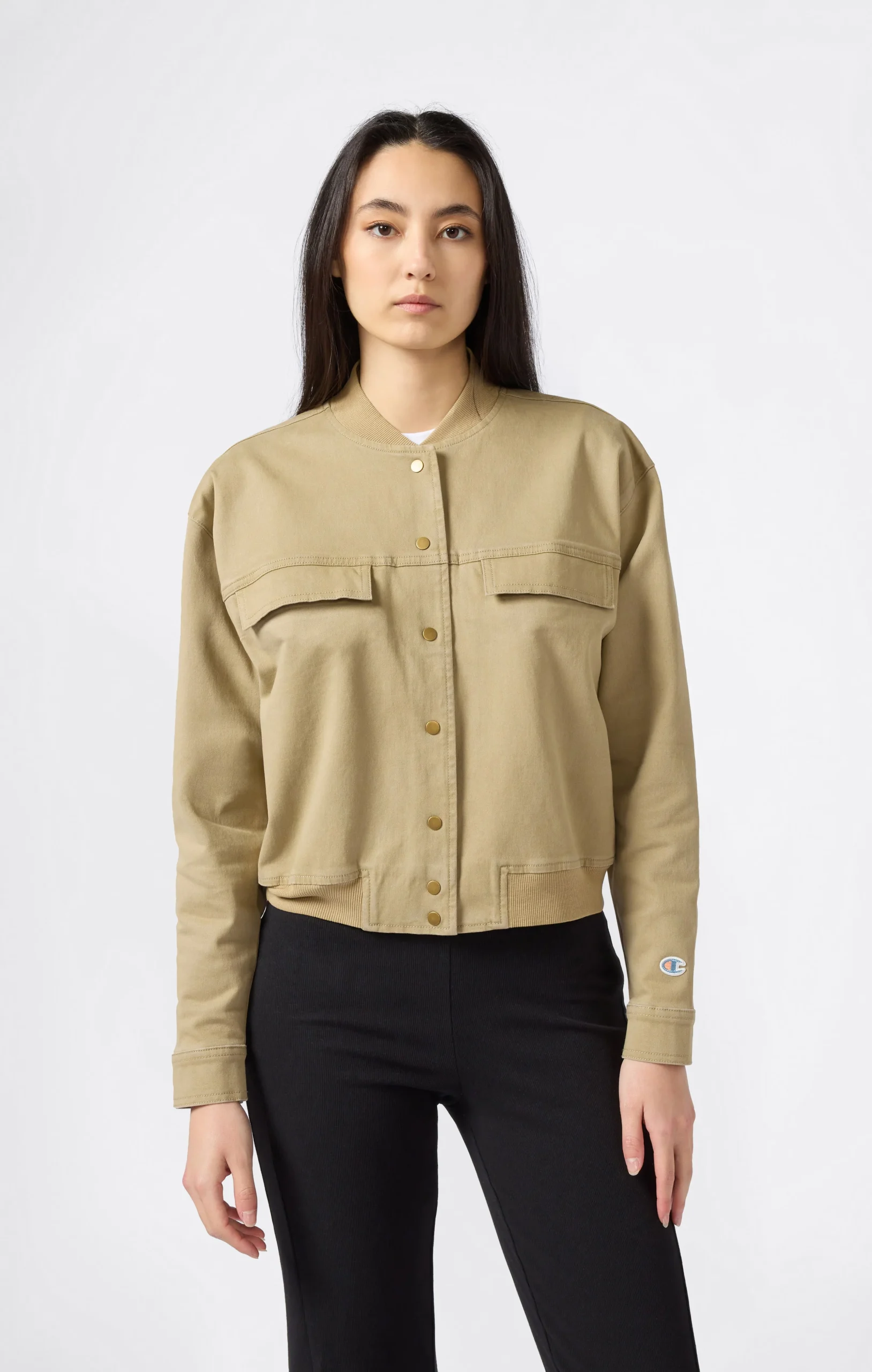 Women’s Cropped Twill Utility Jacket Time Capsule