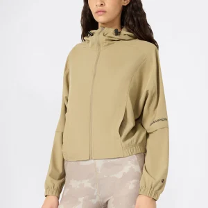 Women’s Full Zip Hooded Jacket in Stretch Fabric