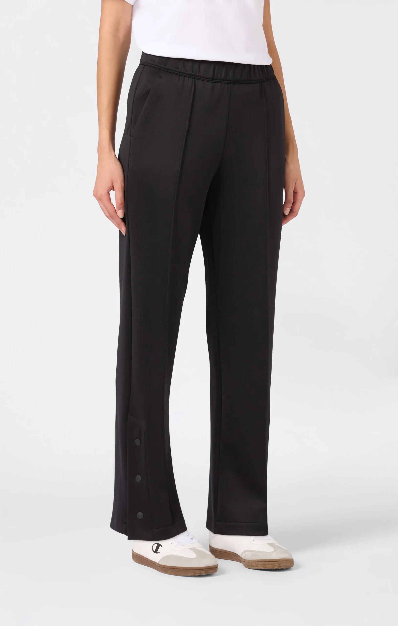 Women’s Straight Hem Pants with Side Slit Icons