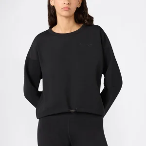 Women’s Crewneck Sweatshirt with Adjustable Hem C-Tech