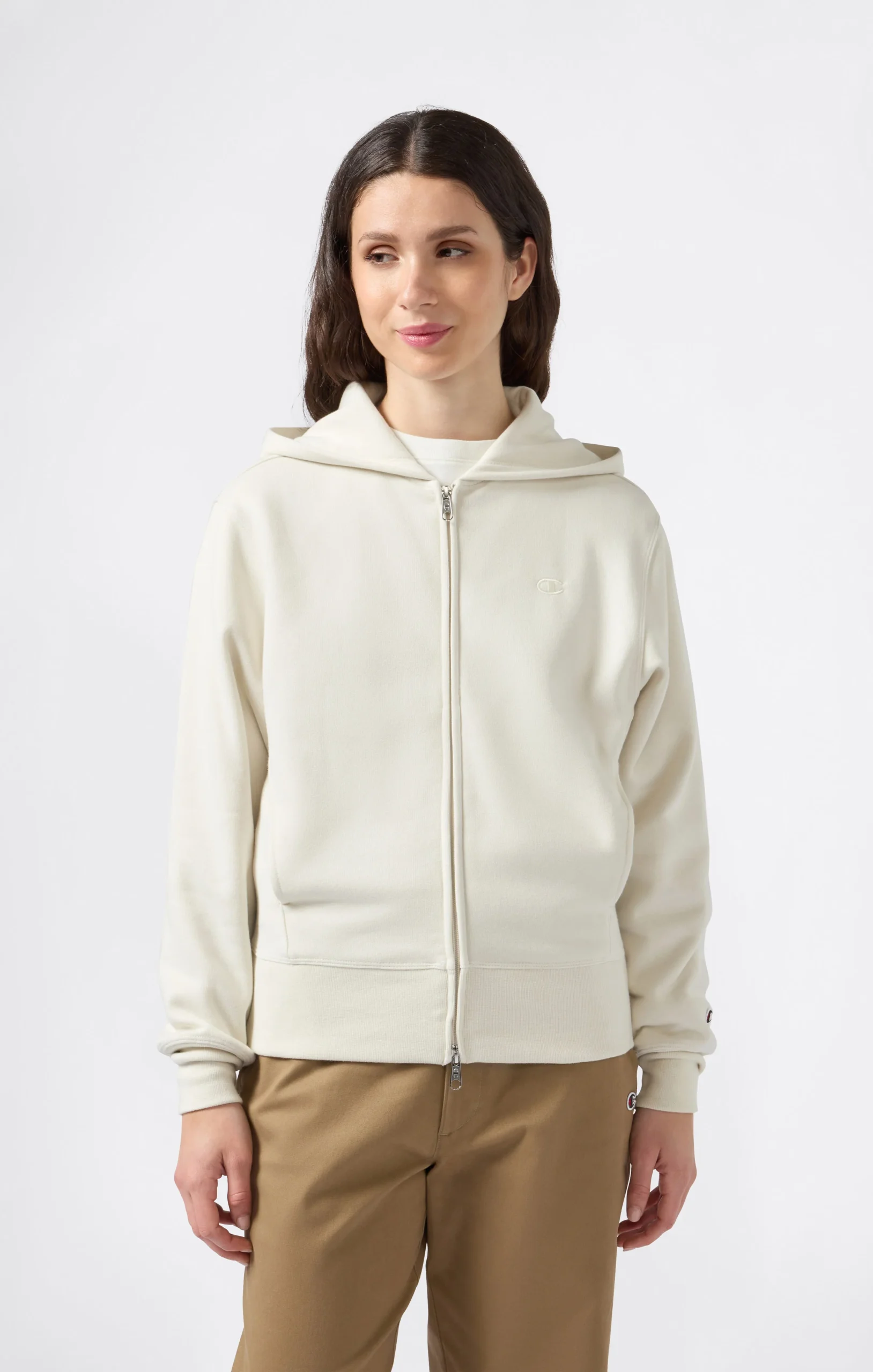 Women’s Fleece Full Zip Hoodie Icons