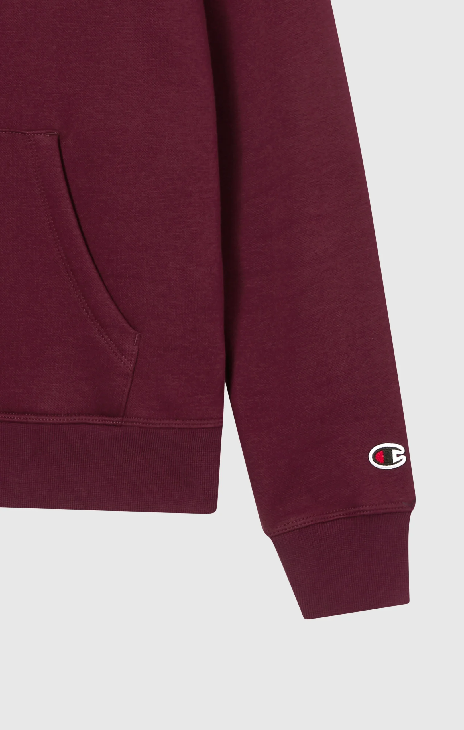 Women’s Fleece Hoodie with Big Embroidered Logo Icons - Imagen 7