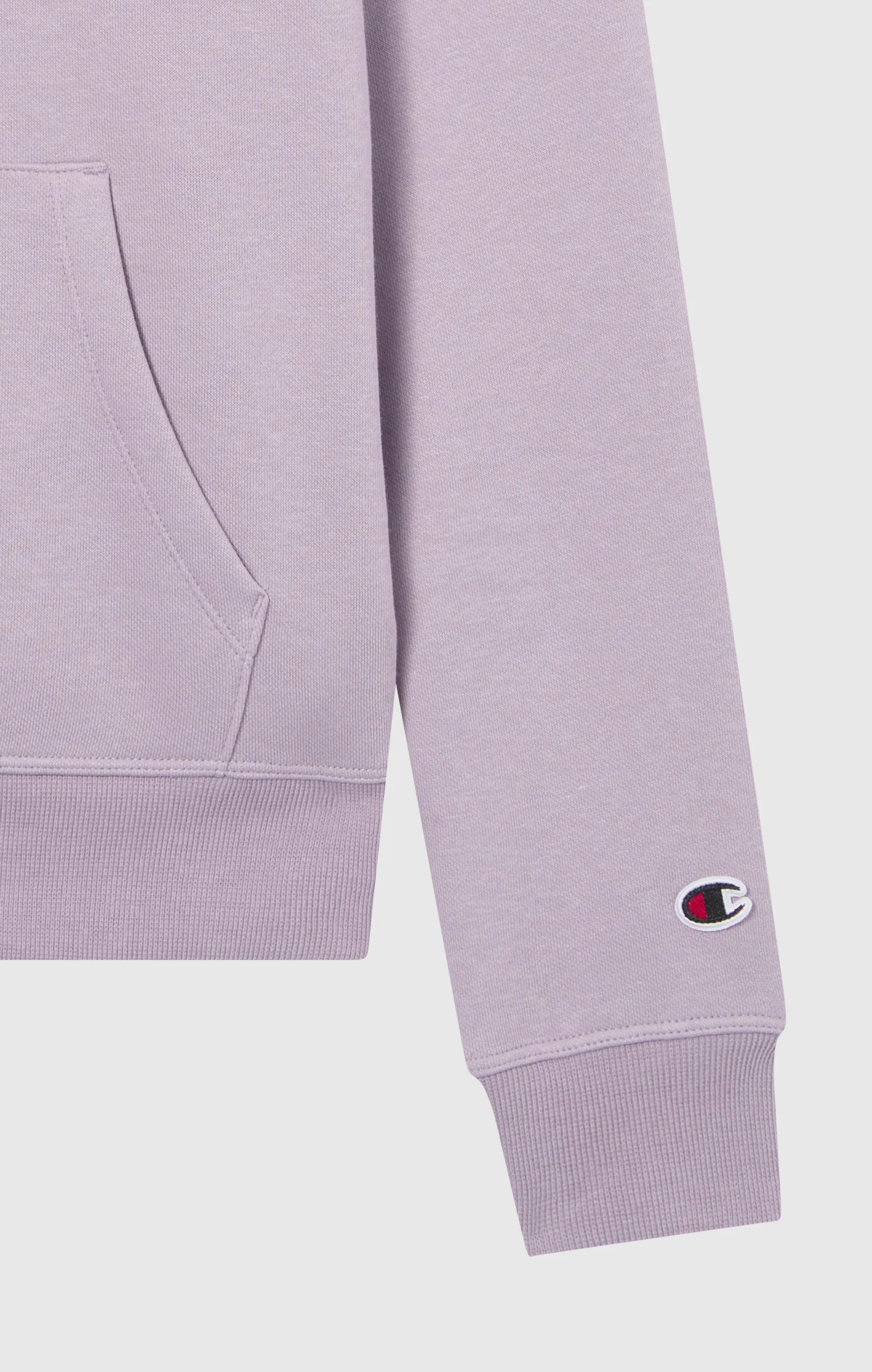 Women’s Fleece Hoodie with Big Embroidered Logo Icons - Imagen 7