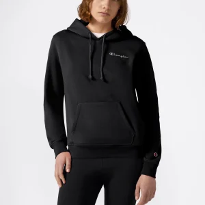 Women’s Fleece Hoodie with Small Embroidered Logo Icons