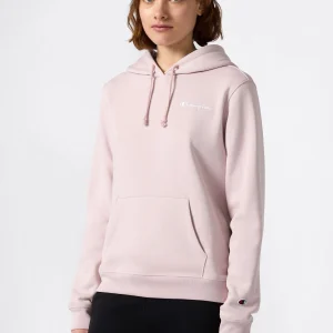 Women’s Fleece Hoodie with Small Embroidered Logo Icons