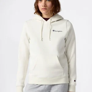 Women’s Fleece Hoodie with Small Embroidered Logo Icons