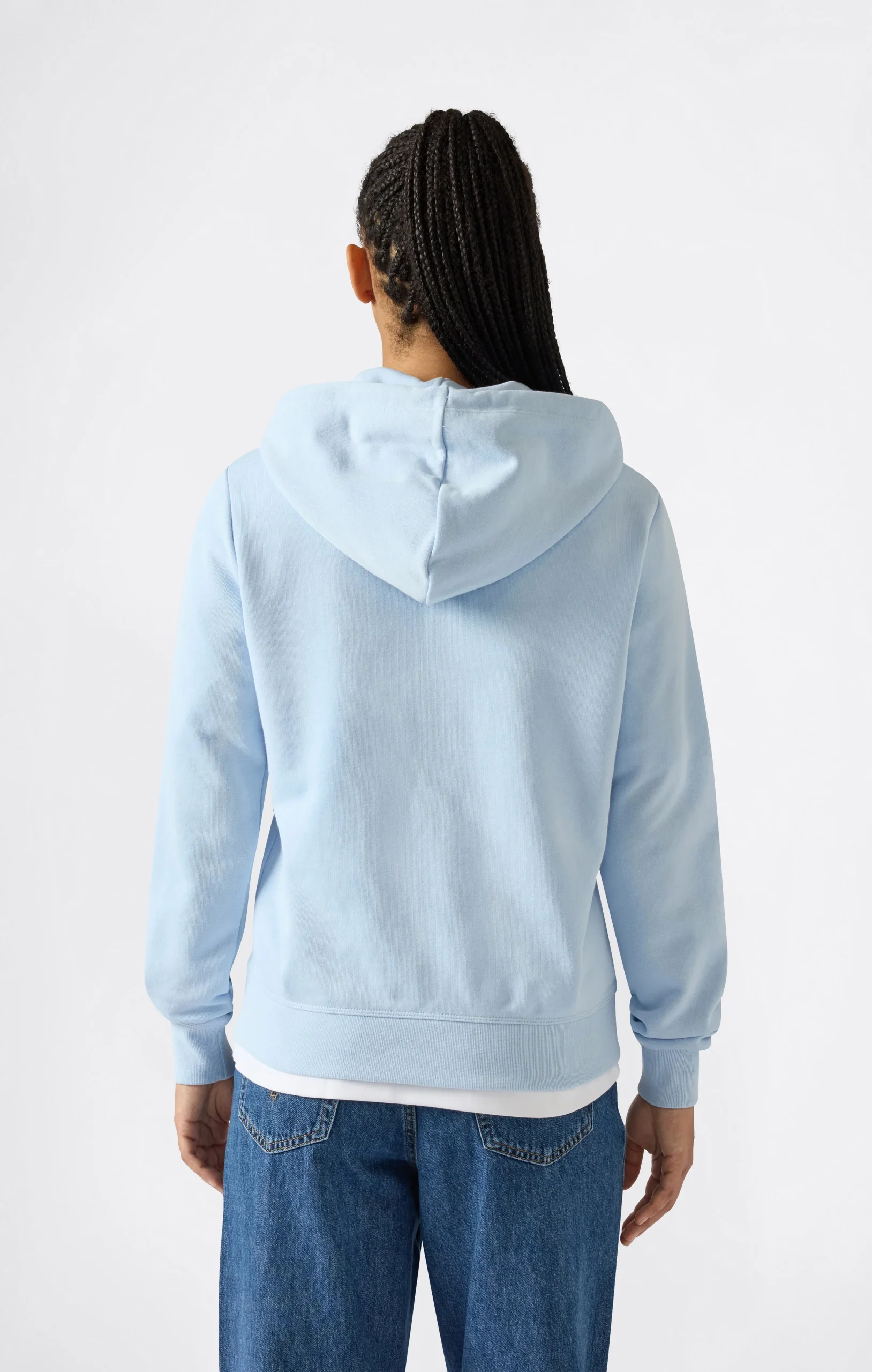 Women’s Lightweight Full Zip Hoodie Icons - Imagen 4