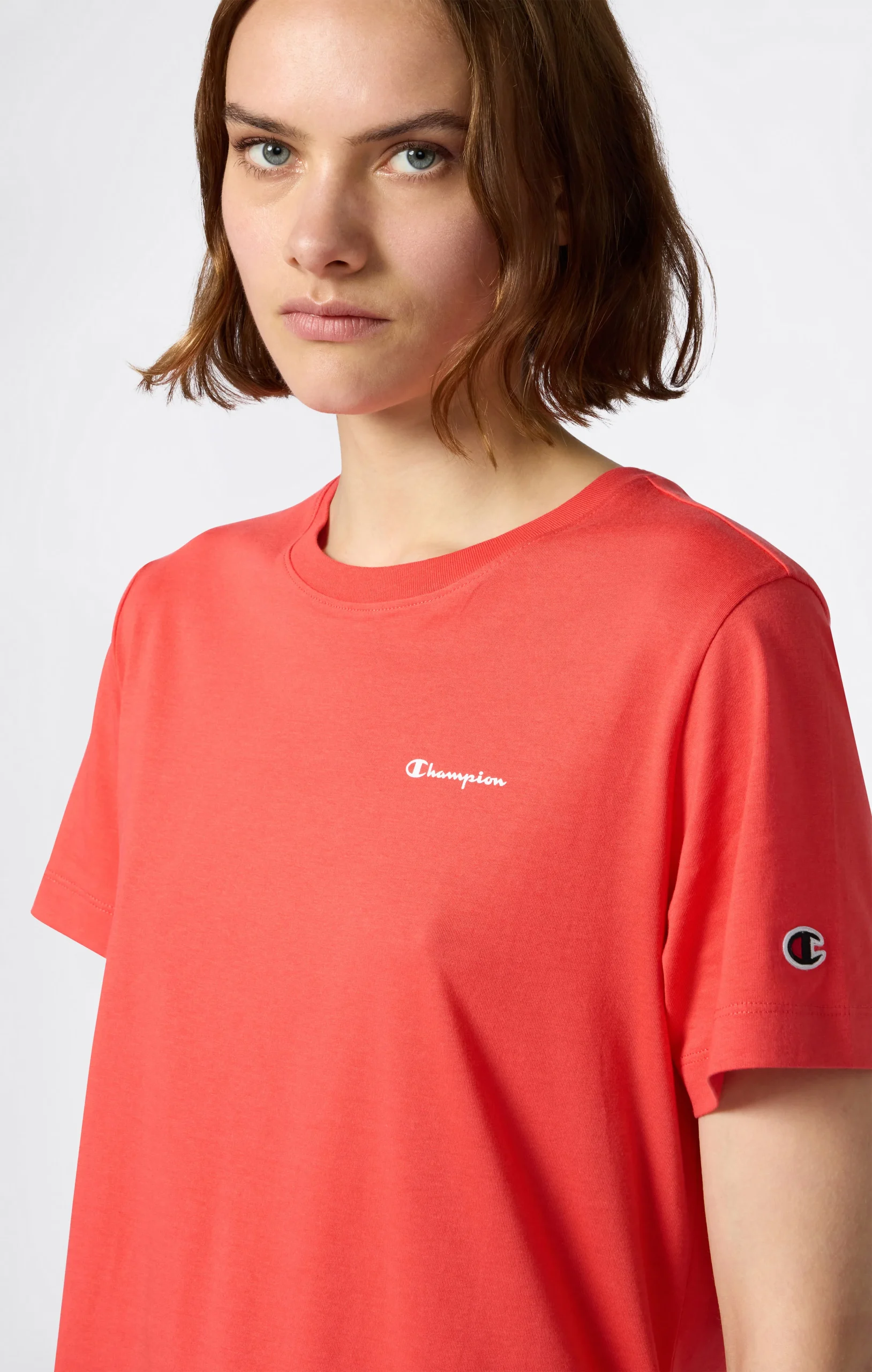 Women's Small Script Logo T-Shirt Icons - Imagen 4