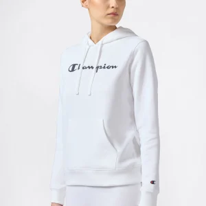 Women's Fleece Hooded Sweatshirt Script Logo