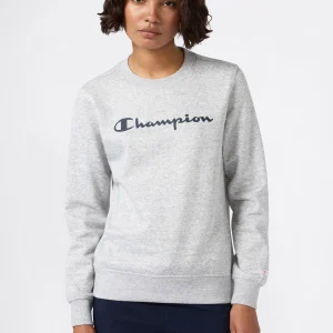 Women's Fleece Crewneck Sweatshirt Script Logo