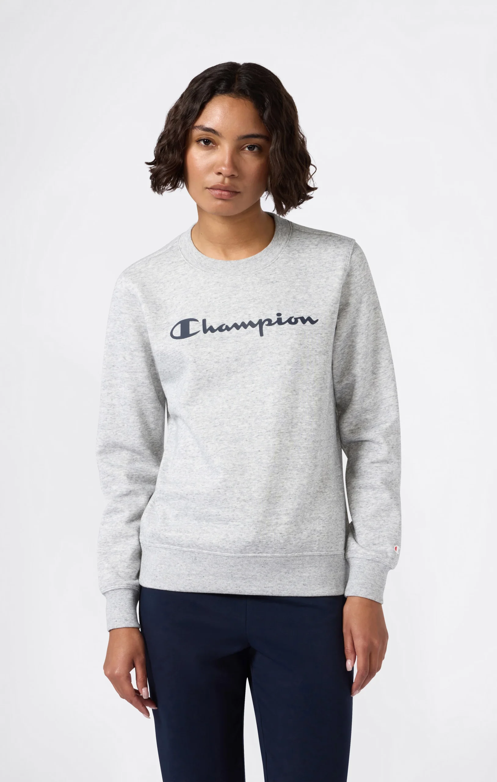 Women’s Fleece Crewneck Sweatshirt Script Logo