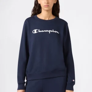 Women’s Lightweight Crewneck Sweatshirt with Maxi Printed Logo