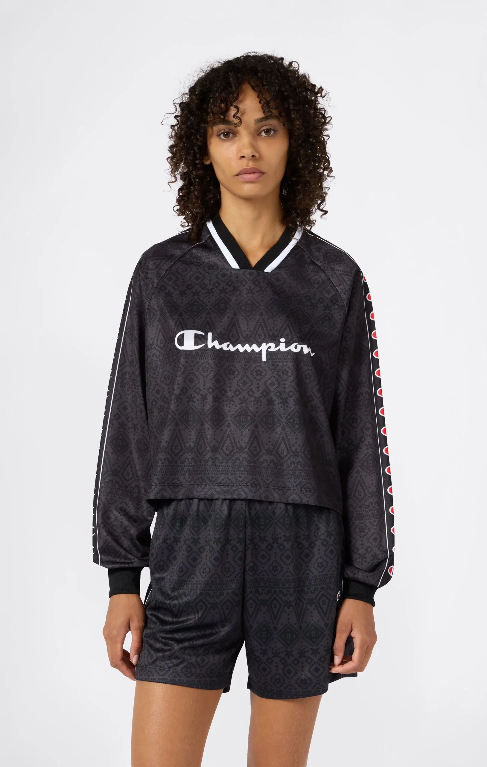 Women’s Long Sleeve V-Neck T-Shirt Sport Heritage