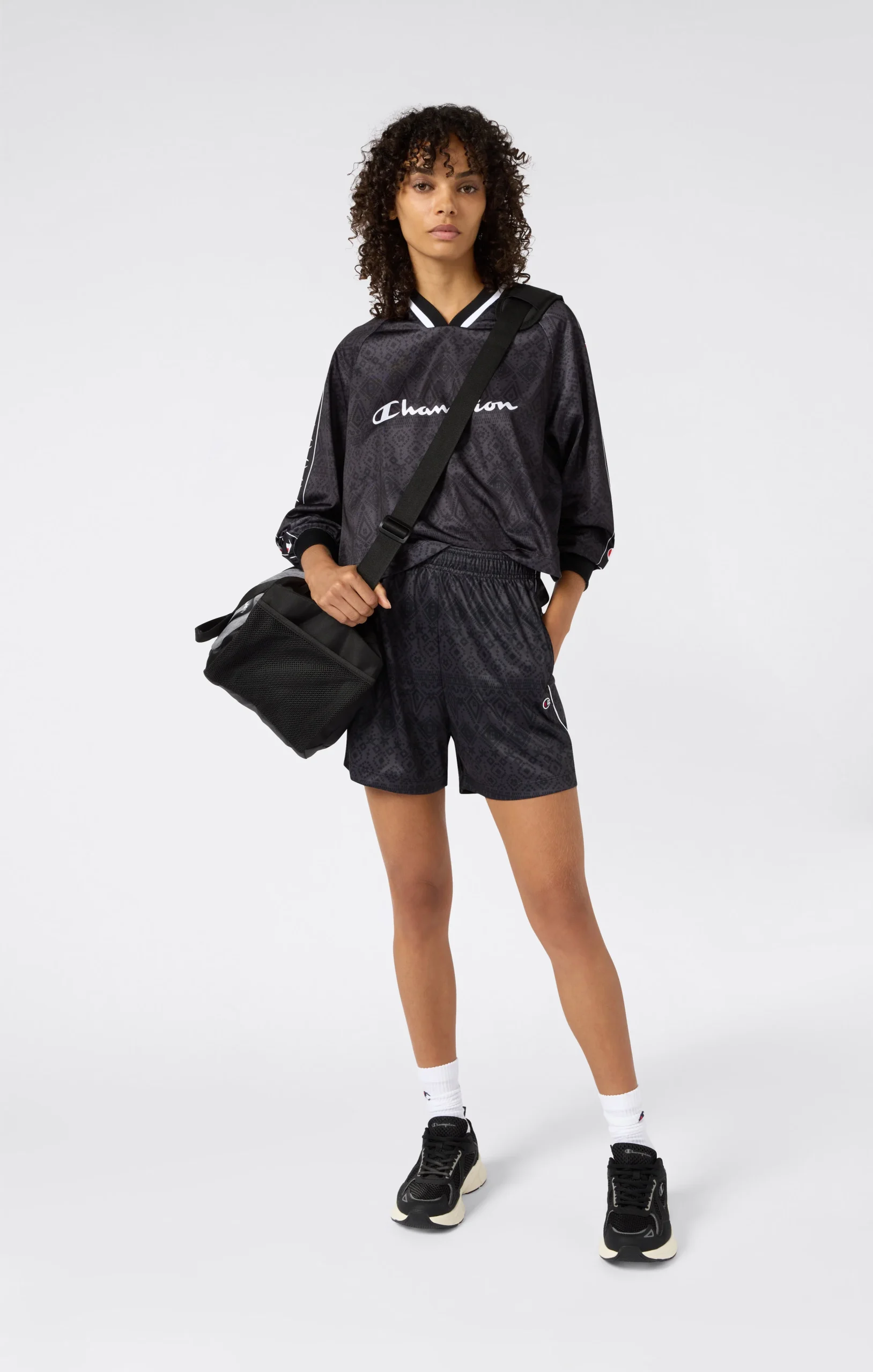 Women's Long Sleeve V-Neck T-Shirt Sport Heritage - Imagen 3