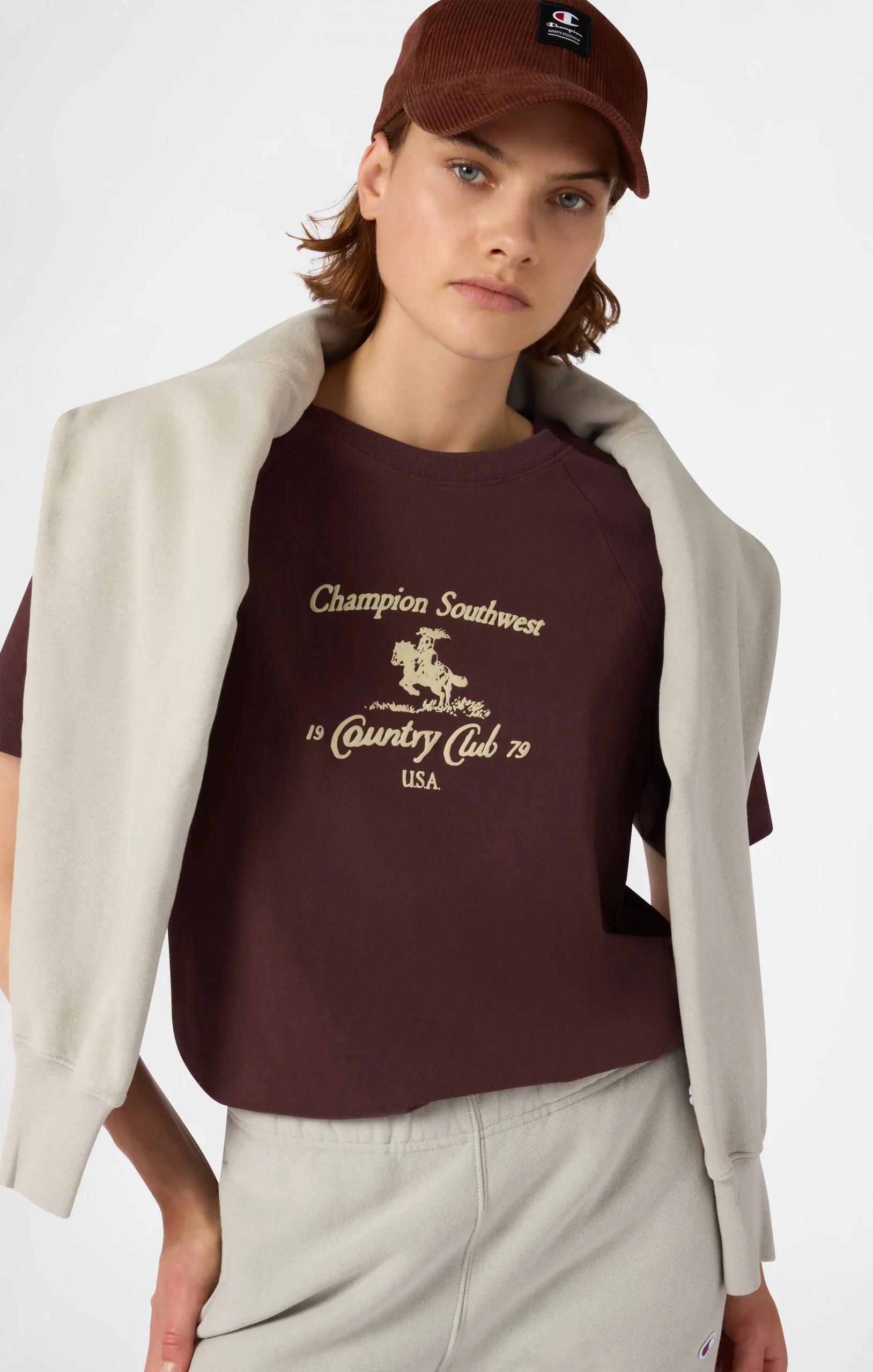 Reverse Weave Women’s Graphic T-Shirt