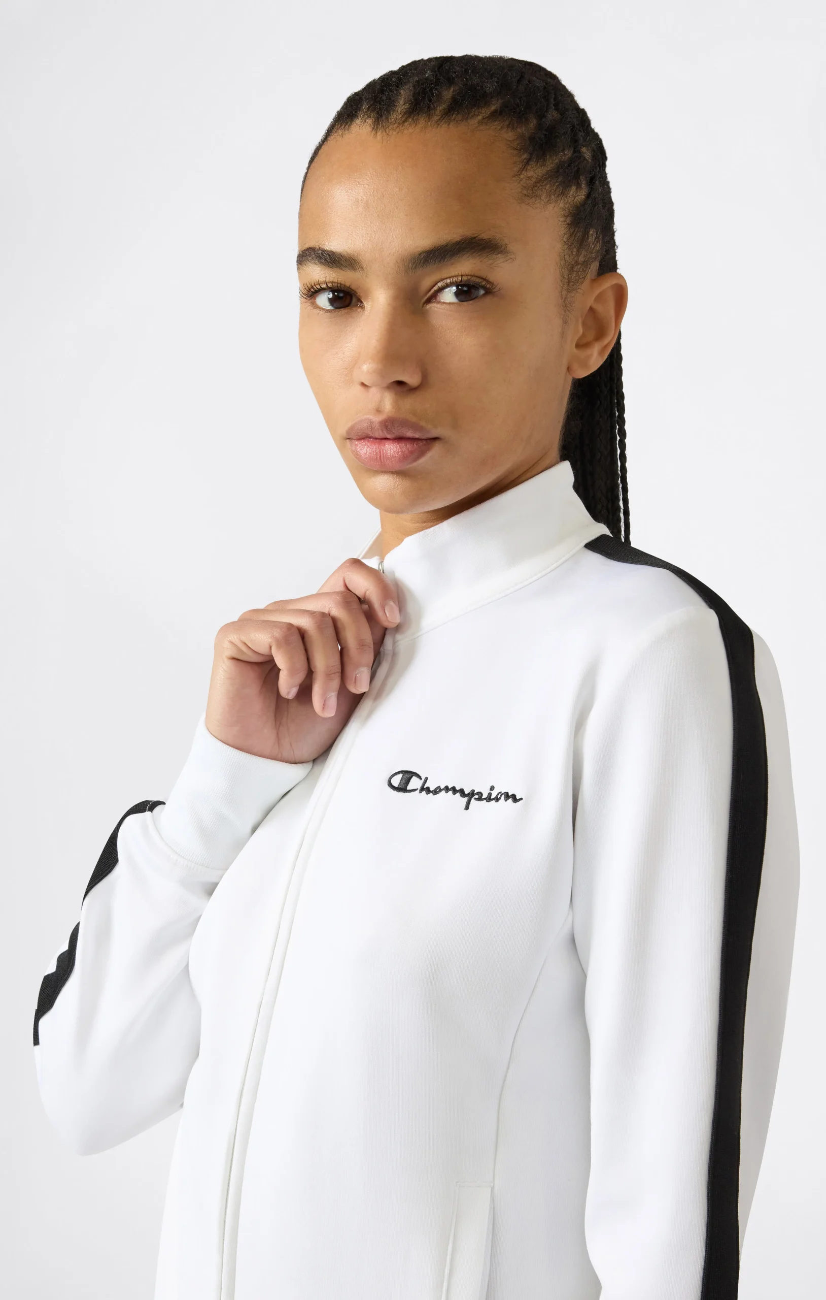 Women’s Lightweight Full Zip Track Top Icons - Imagen 3
