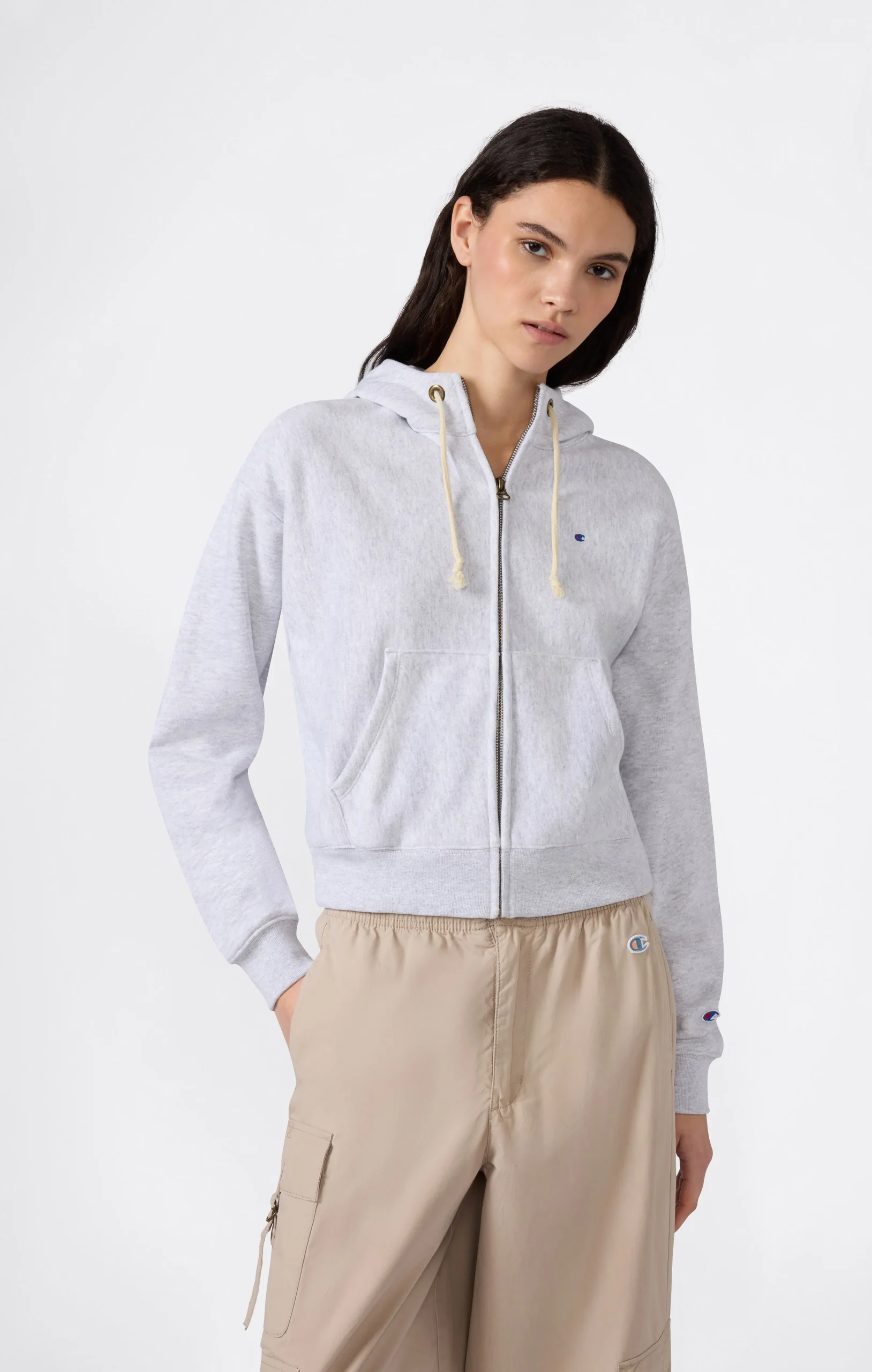 Women’s Lightweight Reverse Weave Full Zip Hoodie