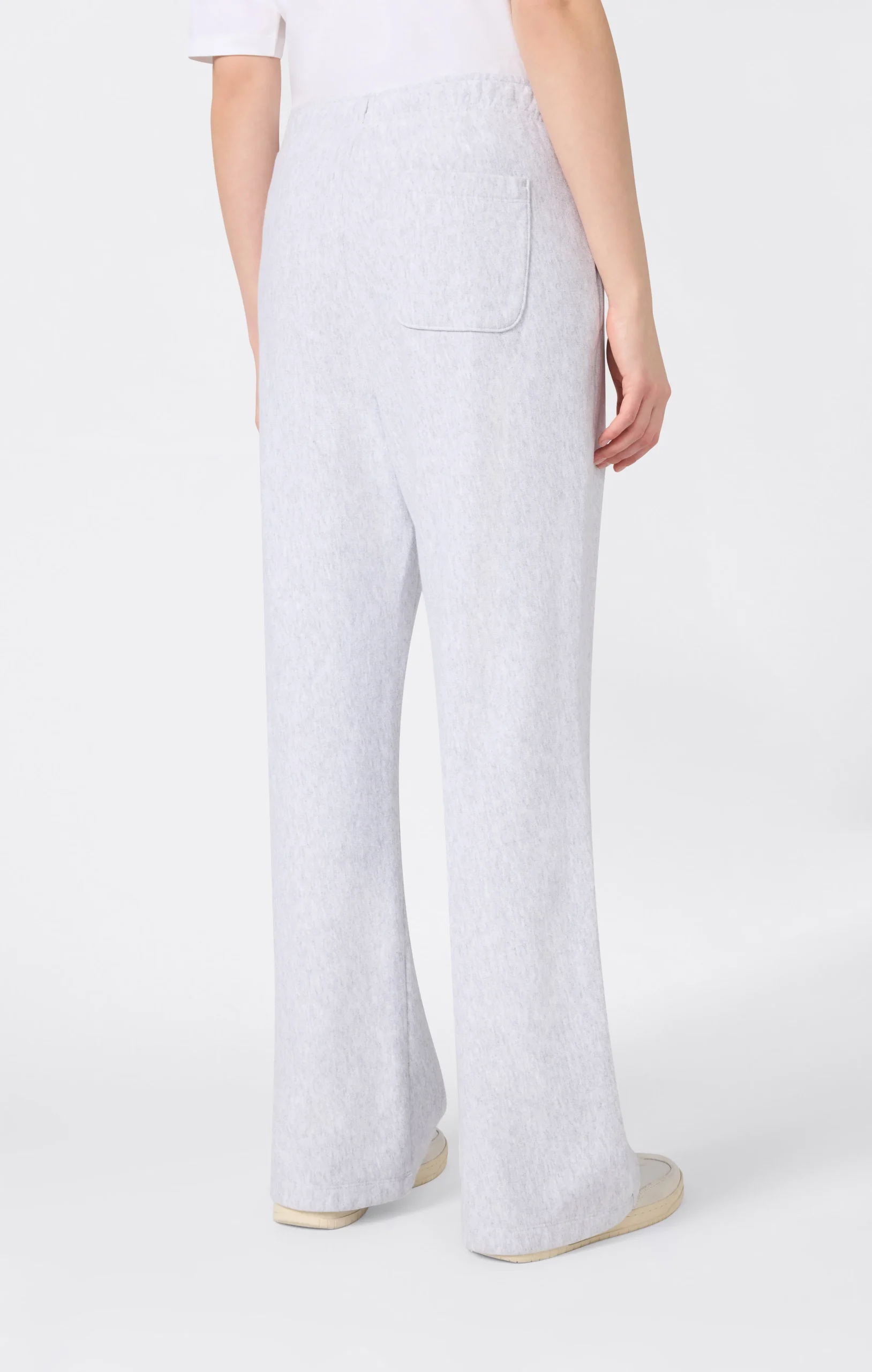 Women’s Lightweight Reverse Weave Wide Leg Pants - Imagen 4